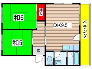 第2ハイツタカオの物件間取画像